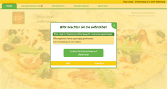 Desktop Screenshot of pizza-loyal.de